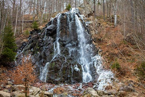 La chute d'eau de Radau près de Bad Harzburg (Basse-Saxe)