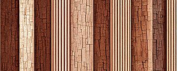 Panorama houten textuur achtergrond illustratie van Animaflora PicsStock