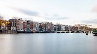 Amsterdam, le pont maigre et l'Amstel sur Arjan Almekinders Aperçu