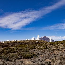 Teide Observatorium, sterrenwacht. Tenerife, Spanje