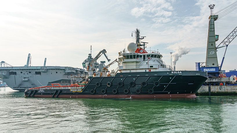 Heerema's anchor handling tug Kolga. by Jaap van den Berg
