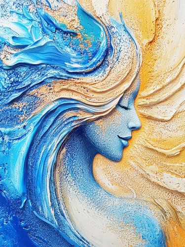 Abstract  Of A Woman