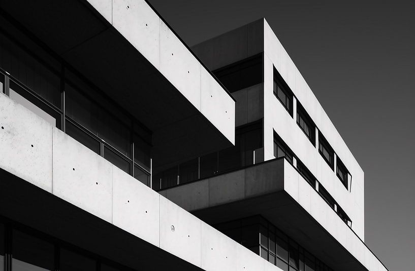 Moderne architectuur van fernlichtsicht