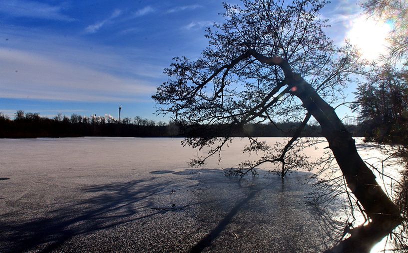 IJs op de Ewaldsee van Edgar Schermaul
