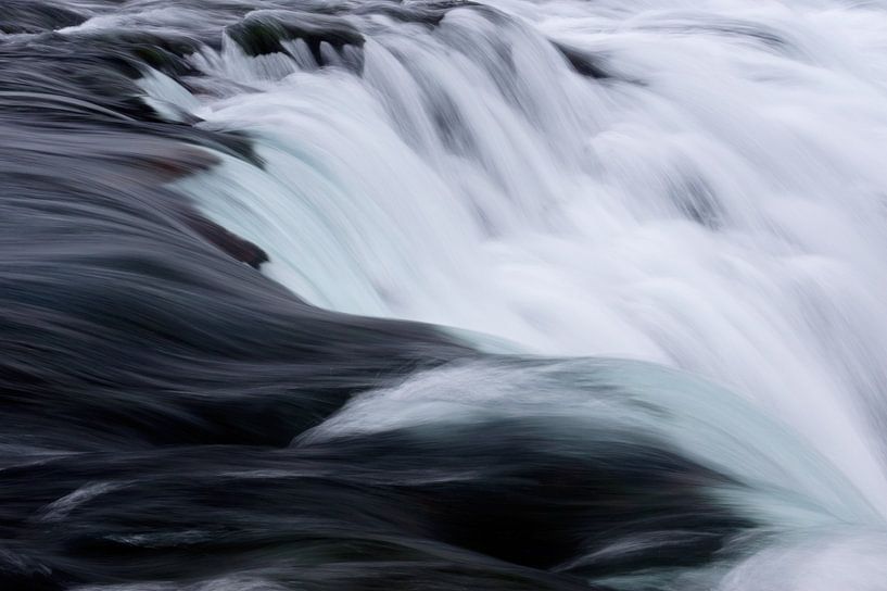 Faxifoss IJsland by Miranda Bos