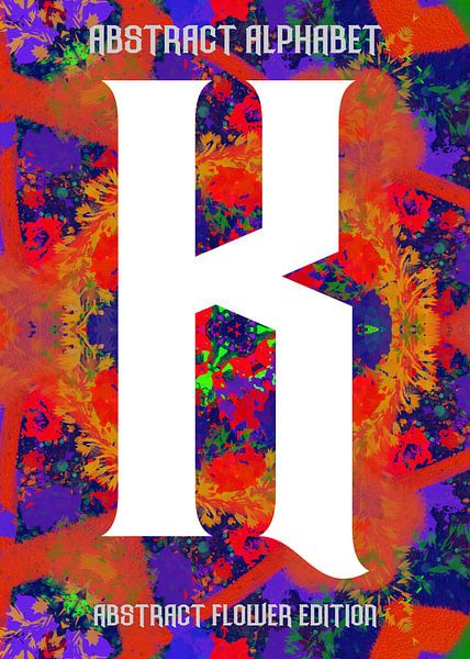alphabet letter by shichiro ken