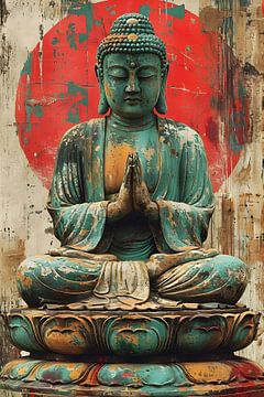 Image de Bouddha sur But First Framing