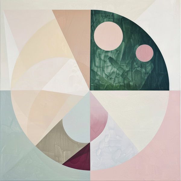 Abstract painting by Poster Art Shop