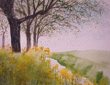 Aquarel part 129 van Tania Perneel