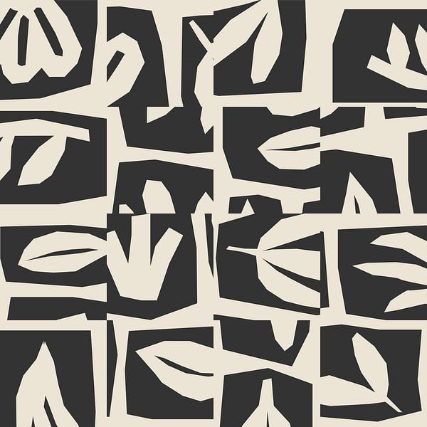 Abstract, organic shapes. Boho style. by Studio Allee