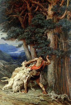 Briton Riviere,Actaeon