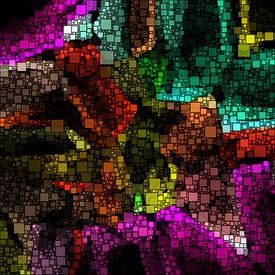 Quadratische Farben von Steve Van Hoyweghen