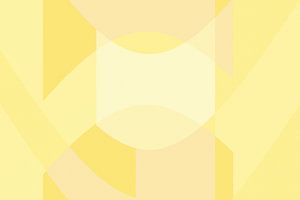 Gele abstracte vormen