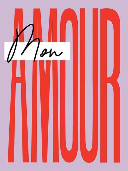 Mon Amour - Colour Blocking by Malou Studio