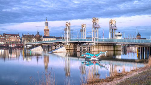 La ville hanséatique de Kampen au petit matin