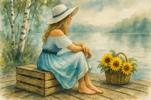 Summer Silence by the Water