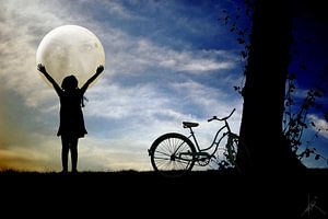 Das Mädchen und der Mond - H. Fischer