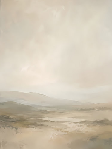 Stille, offene Landschaft