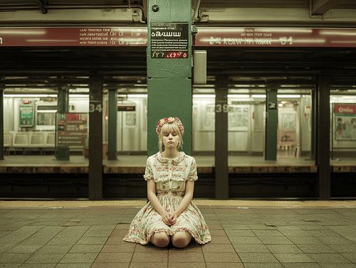 S'asseoir entre les métros