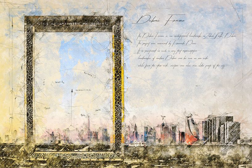 Dubai Frame, Dubai von Theodor Decker