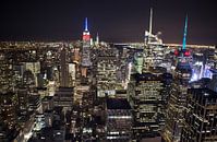 Midtown Manhatan Skyline, New York by Maarten Egas Reparaz thumbnail