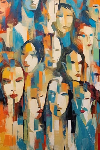 People abstract by Bert Nijholt