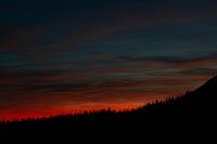 Sunset Trysil, Norway