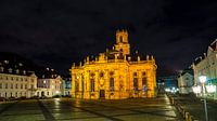 Deutschland, Berühmte schöne Kathedrale ludwigskirche in ludwig squa von adventure-photos Miniaturansicht