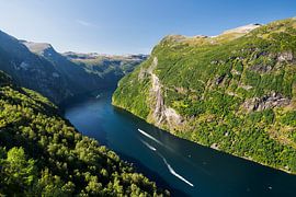 Geiranger Fjord by Rainer Mirau