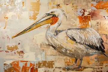 Painting Pelican by Art Whims