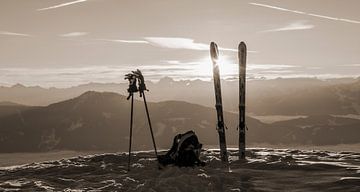 Een skitocht op de Hochkeil van Christa Kramer