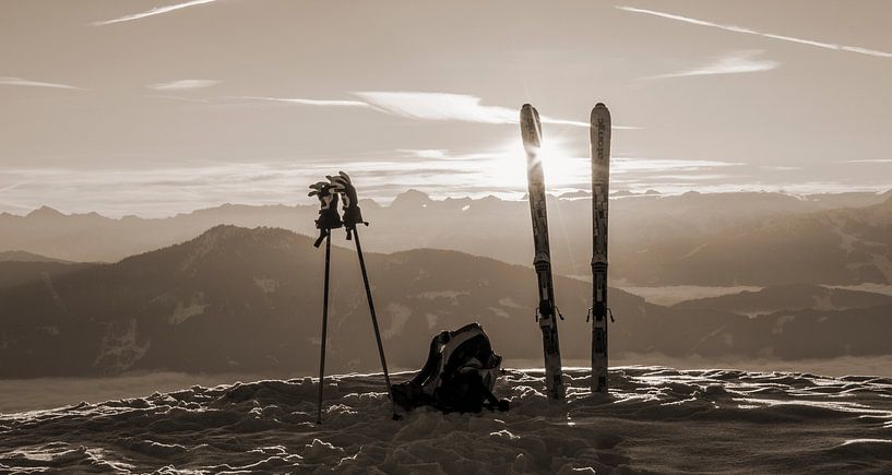 A ski tour on the Hochkeil by Christa Kramer