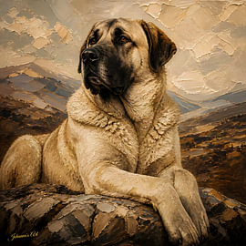 Anatolischer Schäferhund von Johannas Art Creations