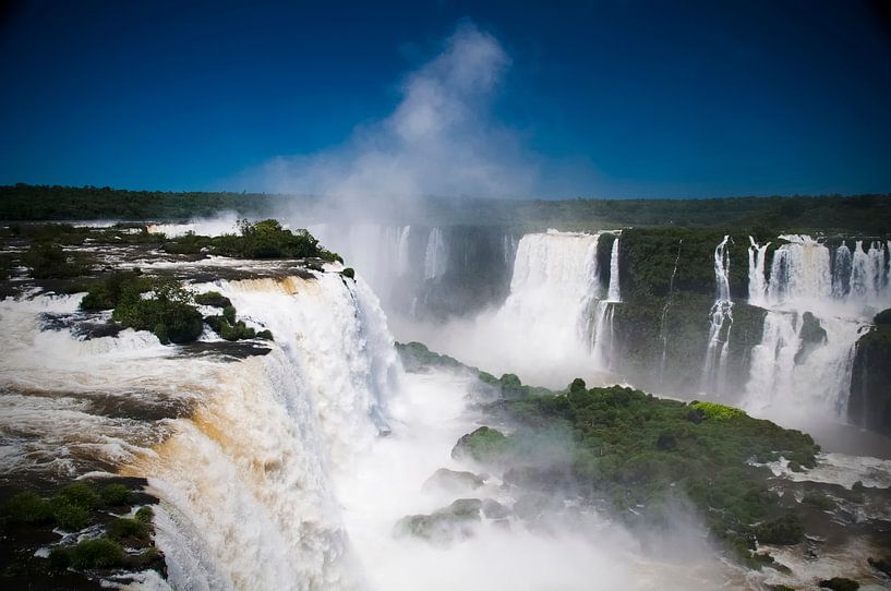 Iguazu-Wasserfälle in Südamerika von Sjoerd van der Wal Fotografie