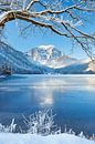 langbathsee in winterse stemming van Silvio Schoisswohl thumbnail