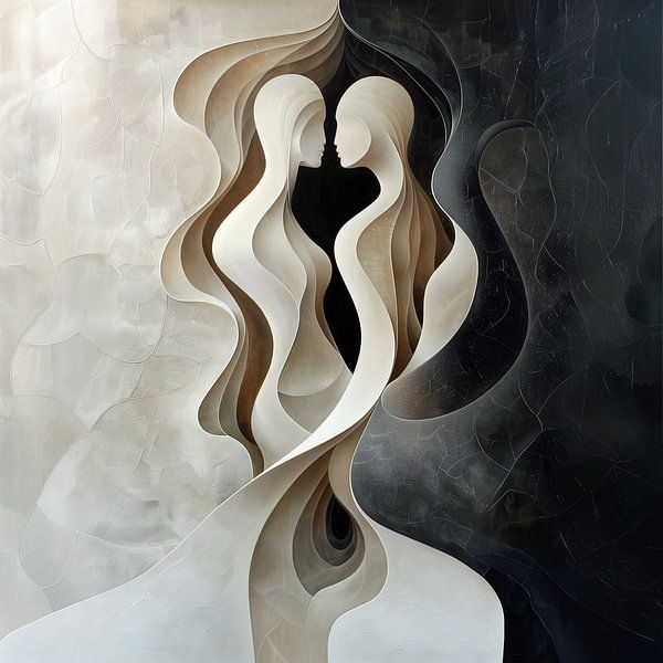 Flowing Couple by Jacky