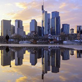 Wolkenkrabbers Frankfurt van Patrick Lohmüller