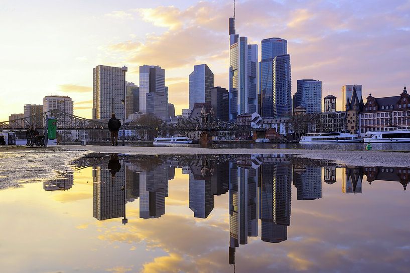 Immeubles de grande hauteur de Francfort par Patrick Lohmüller