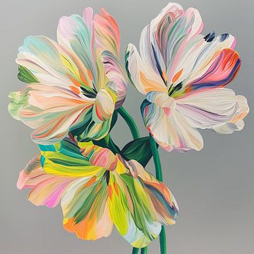 Bunte Blumen von Bert Nijholt