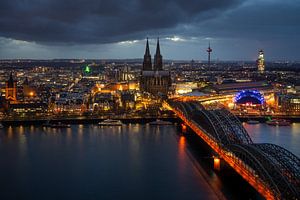 Blick auf Köln von Dennis Donders
