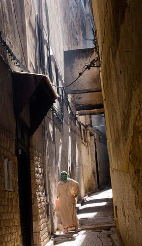 Mystical Streets: Sunlight in an Ancient Medina