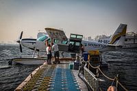 Sea plane in Dubai, United Arab Emirates