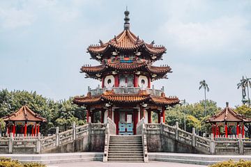 Pagode in het 228 Peace Memorial Park in Taipei | Taiwan | Reisfotografie van Expeditie Aardbol