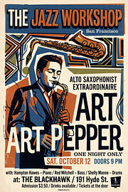 Art Pepper Jazz Workshop by Ted Decker