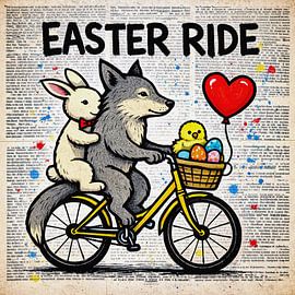 Easter Ride by Moonheart Artworks