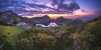Spain Lagos de Covadonga Panorama