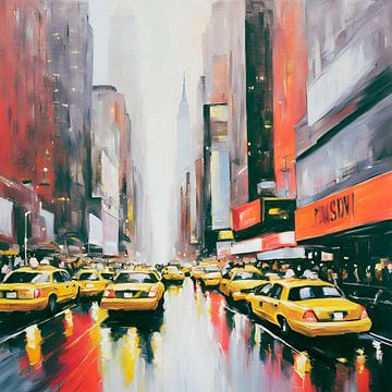 New York Schilderij van ComfortQ