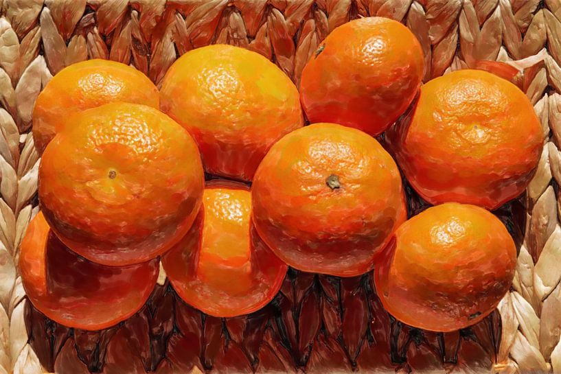 Mandarijnen ART 1.0 van Ingo Laue