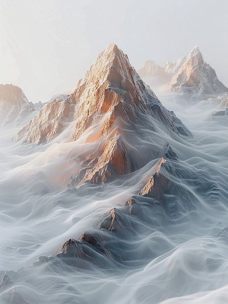 Fog in the mountains by haroulita