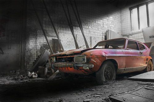 Verlaten mijn / oude auto's Ford capri